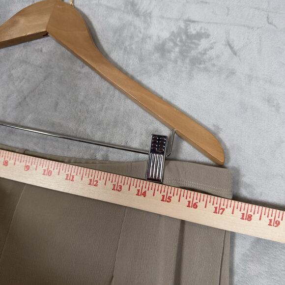 Easywear by Chicos Pull On Slinky Pant Womens 2 (M/L) Tan High Rise Stretch - Picture 4 of 14